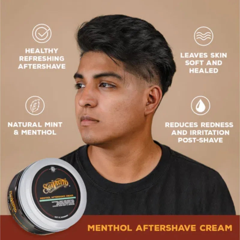 Menthol Aftershave Cream-Suavecito