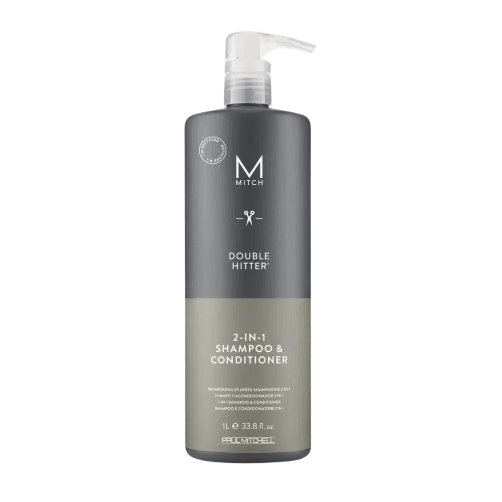 Mitch Care Double Hitter 2-in-1 Shampoo + Conditioner-Paul Mitchell