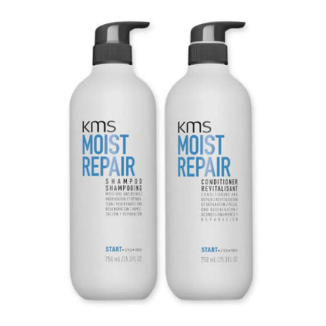 Moistrepair Shampoo + Conditioner 750ML Duo-KMS
