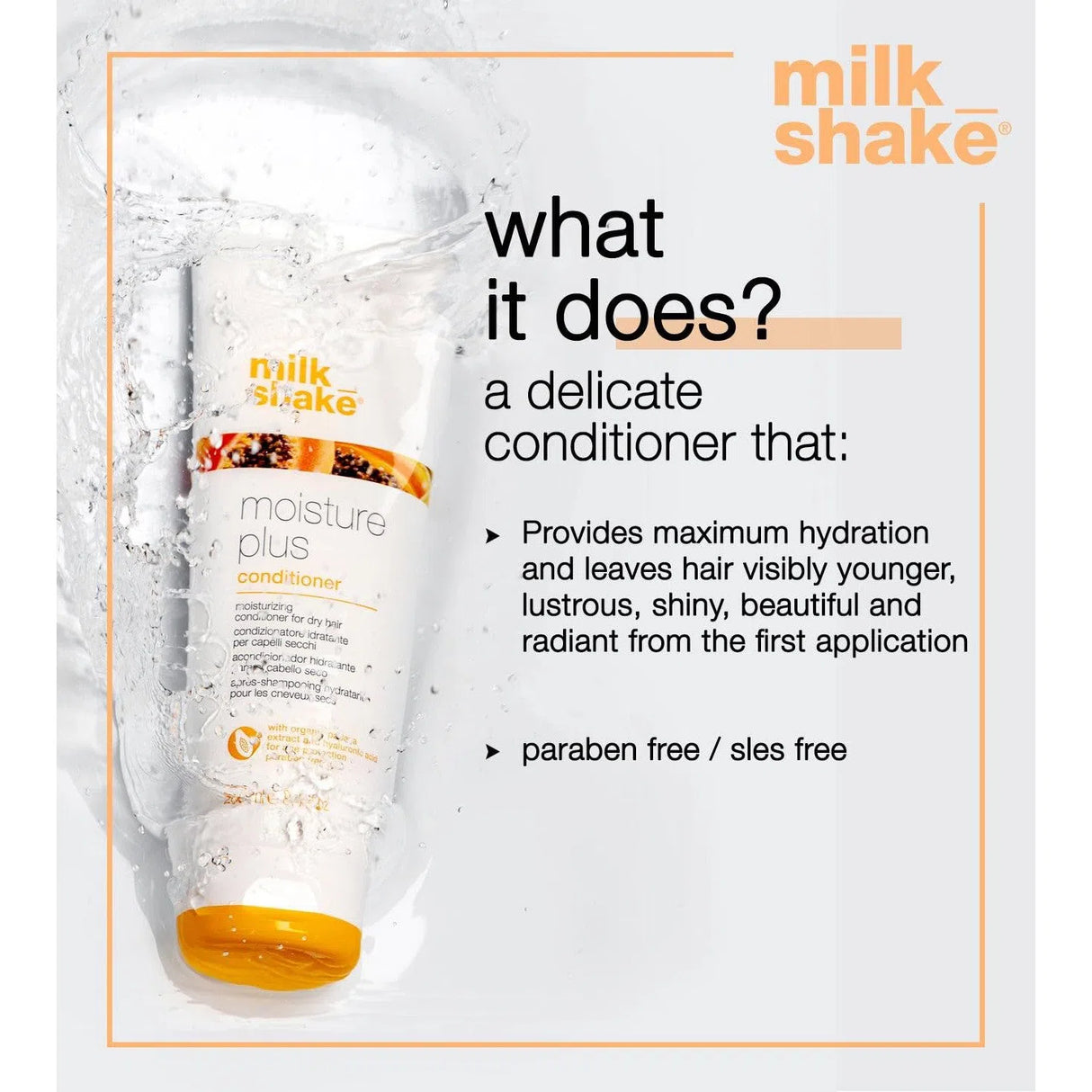 Moisture Plus Conditioner-milk_shake