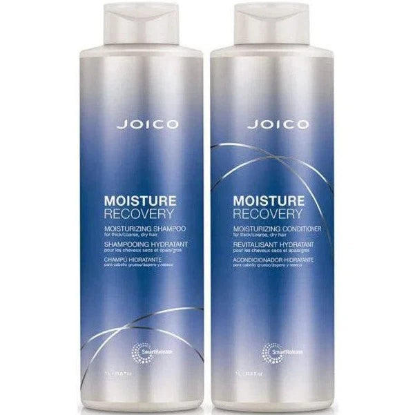 Moisture Recovery Shampoo + Conditioner 1L Duo-Joico