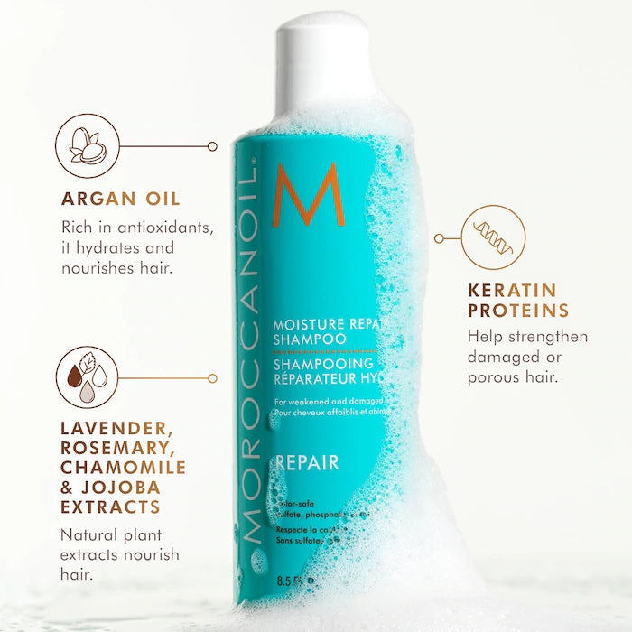 Moisture Repair Shampoo-Moroccanoil