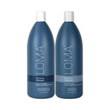 Moisturizing Shampoo + Moisturizing Treatment 1L Duo-LOMA