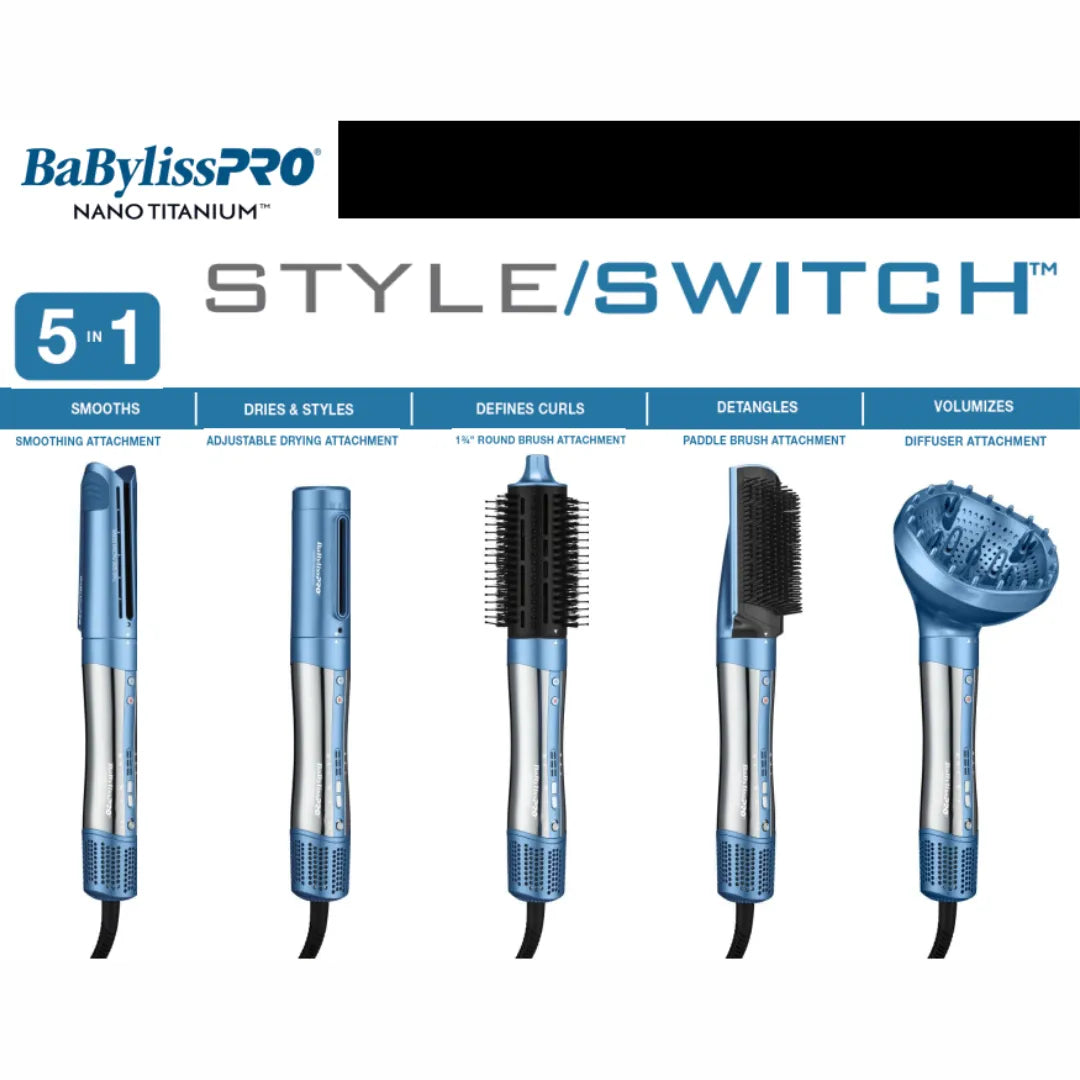 Nano Titanium Ionic Multi-Styler & Dryer-BabylissPro