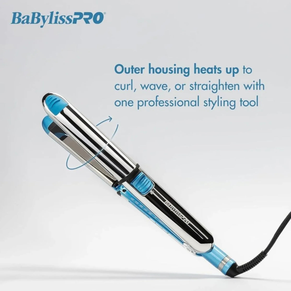 Nano Titanium Stainless Steel Optima 3100 Flat Iron 1"-BabylissPro