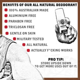 Natural Deodorant - Aluminum-Free-The Bearded Chap