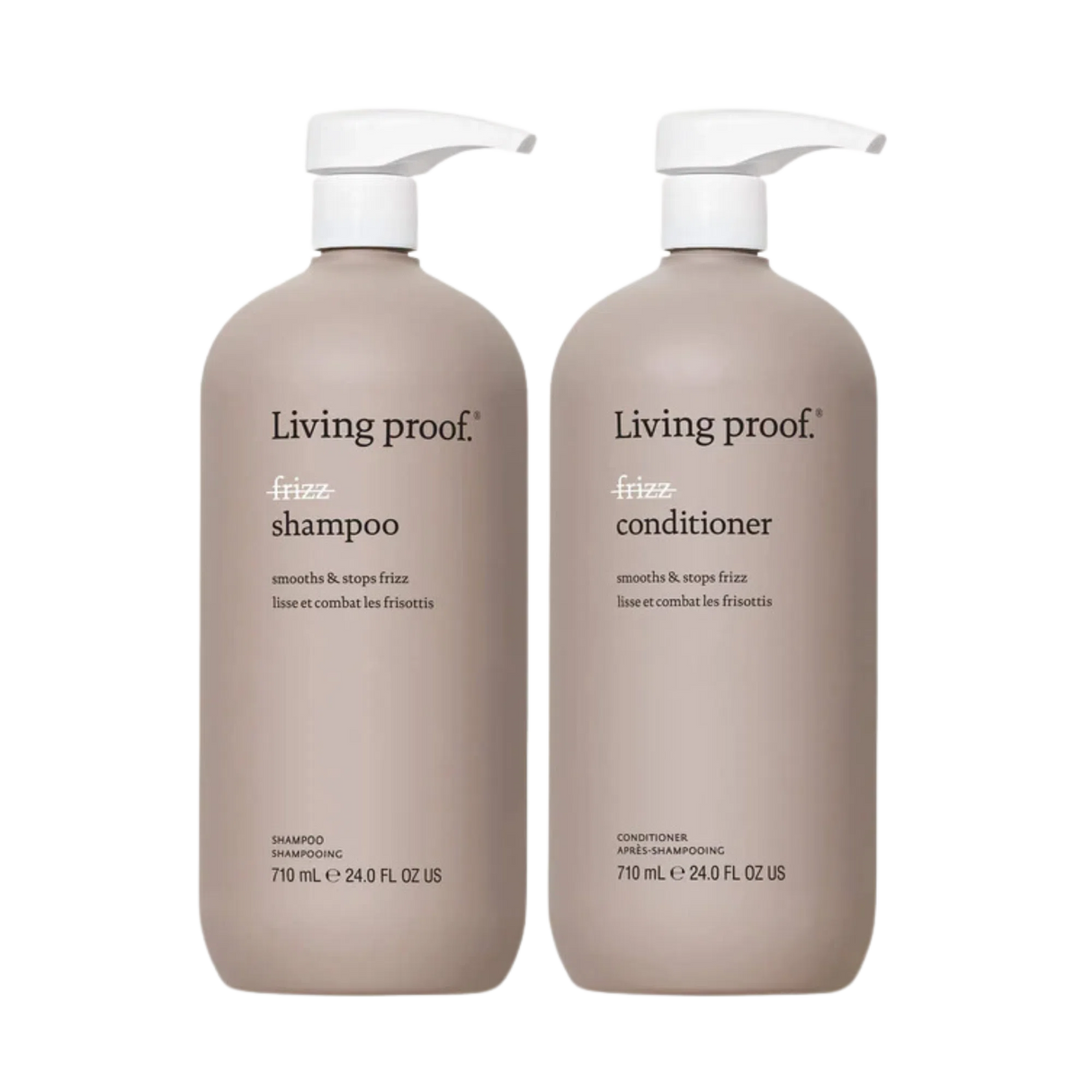 No Frizz Shampoo + Conditioner Duo-Living Proof