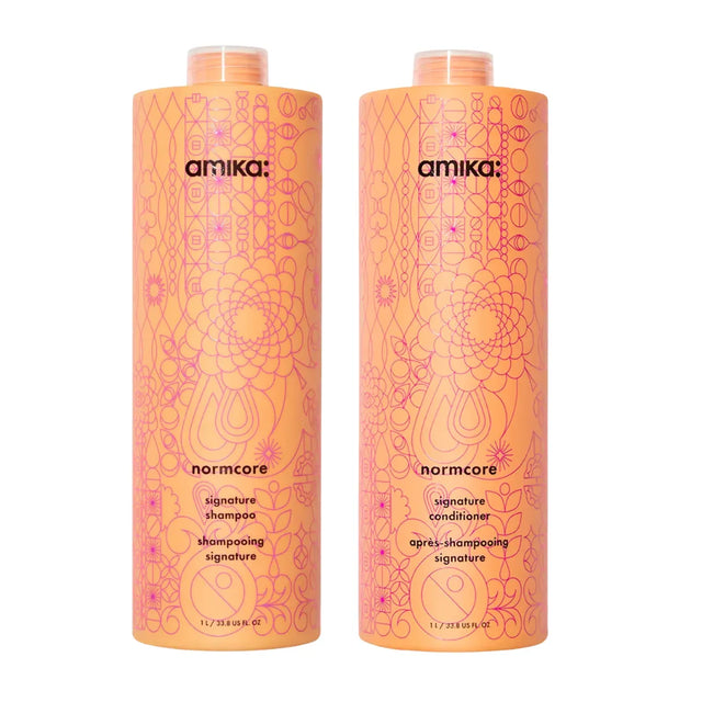 Normcore Signature Shampoo + Conditioner 1L Duo-Amika