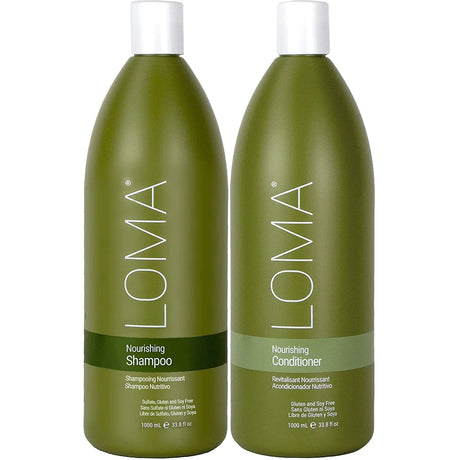 Nourishing Shampoo + Conditioner 1L Duo-LOMA