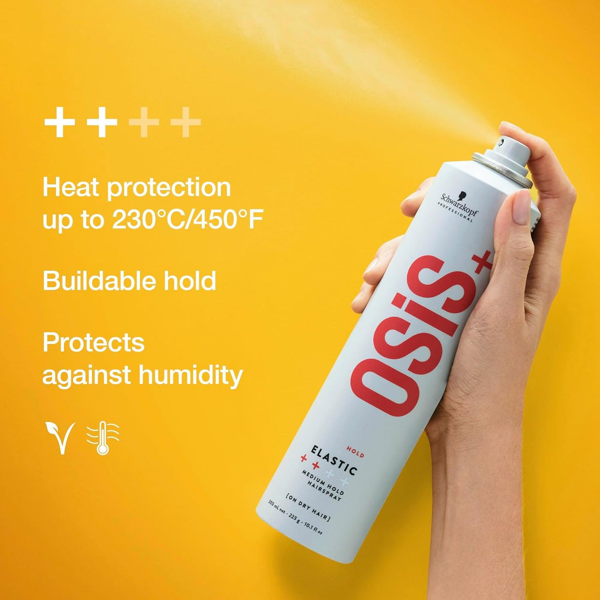 OSiS+ Elastic Medium Hold Hairspray-Schwarzkopf