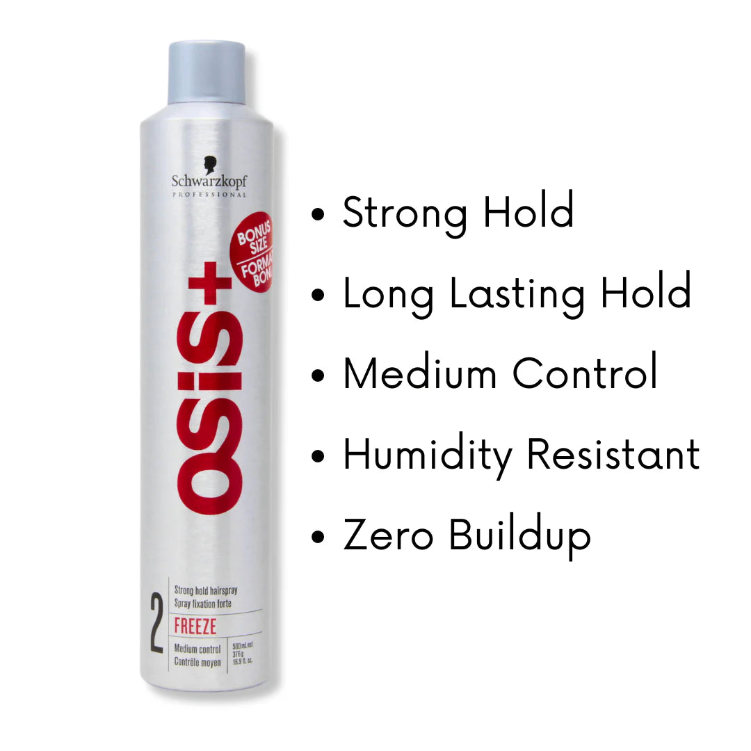 OSiS+ Freeze Strong Hold Hairspray-Schwarzkopf