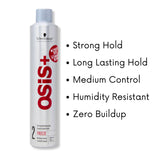 OSiS+ Freeze Strong Hold Hairspray-Schwarzkopf