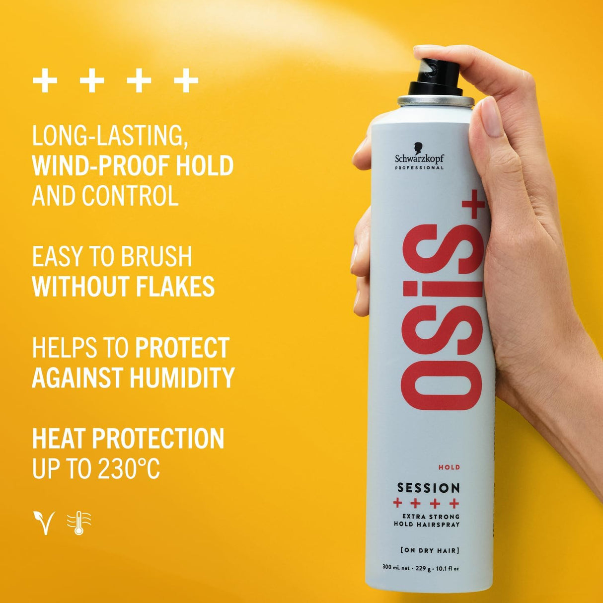 OSiS+ Session Extra Strong Hold Hairspray-Schwarzkopf