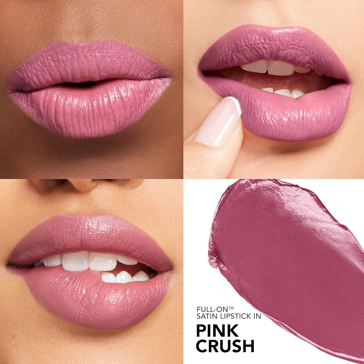 Pink Crush Full-On Satin Lipstick - Limited Edition-Buxom