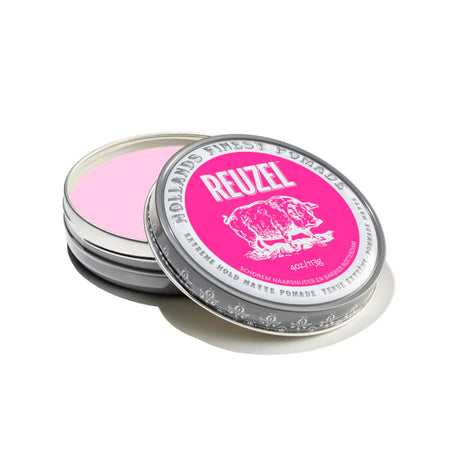 Pink Extreme Hold Matte Pomade - Limited Edition-Reuzel