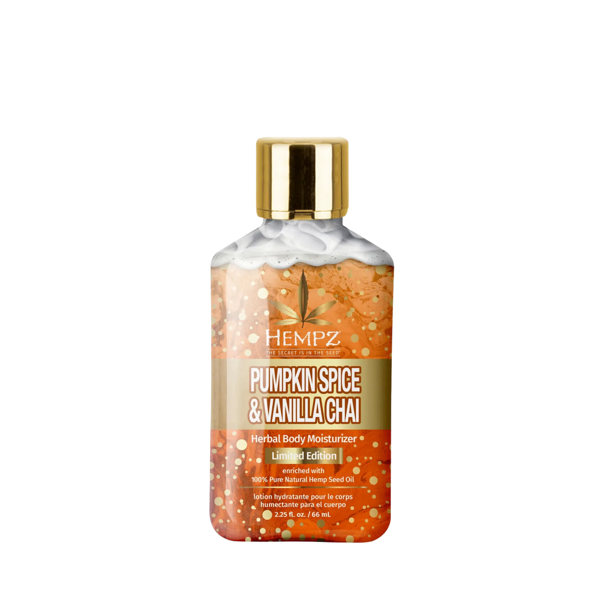 Pumpkin Spice & Vanilla Chai Herbal Body Moisturizer - Limited Edition-Hempz