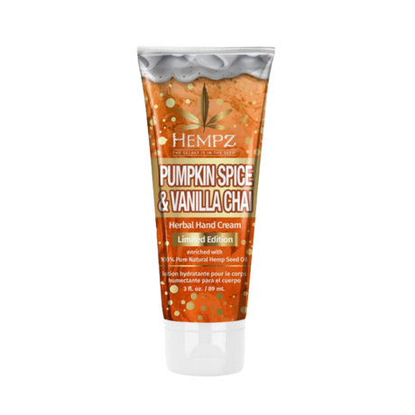 Pumpkin Spice & Vanilla Chai Herbal Hand Cream - Limited Edition-Hempz