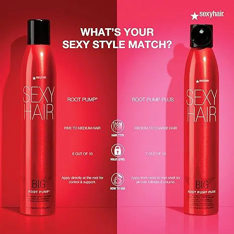 Root Pump Volumizing Spray Mousse-Sexy Hair