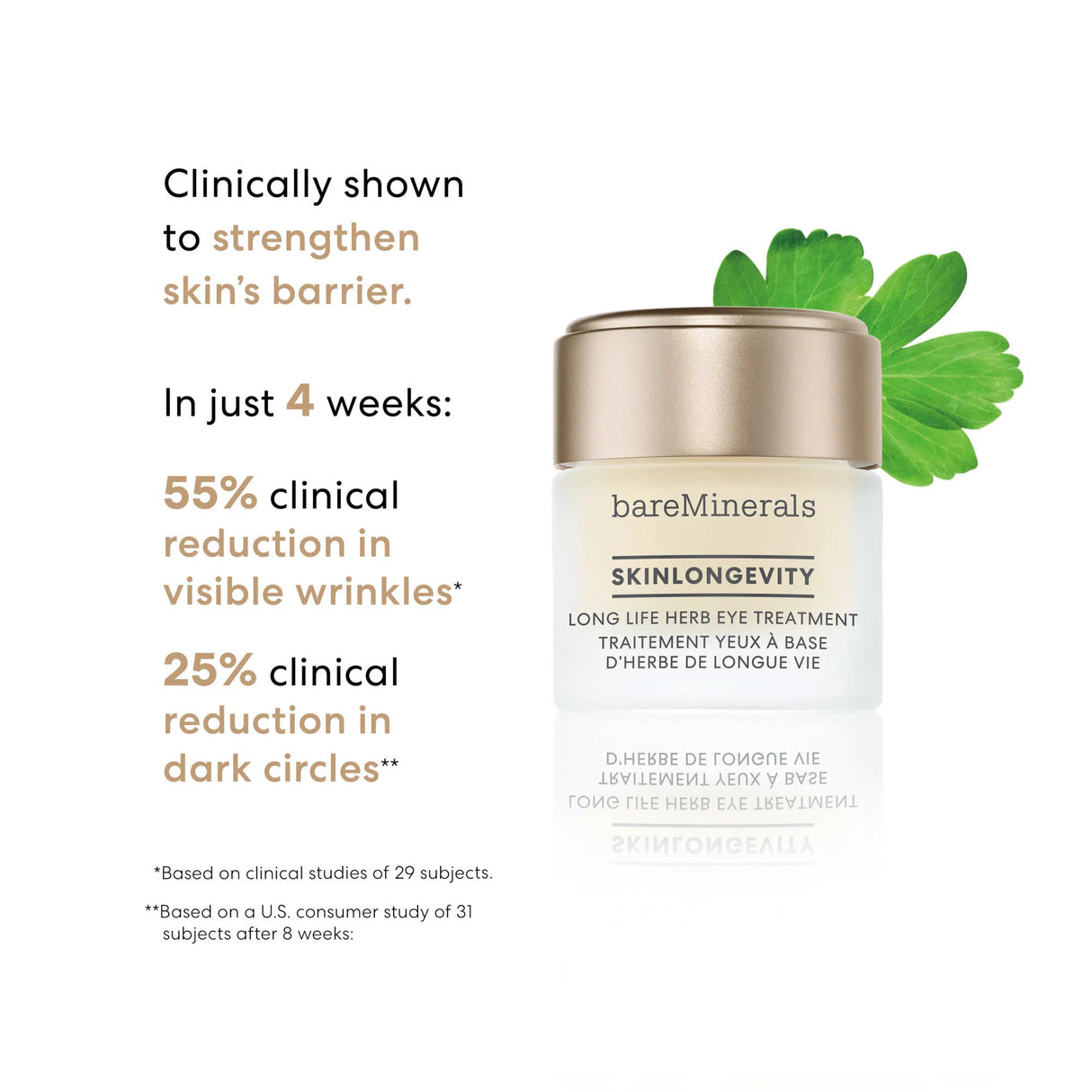 SKINLONGEVITY Long Life Herb Eye Cream-bareMinerals