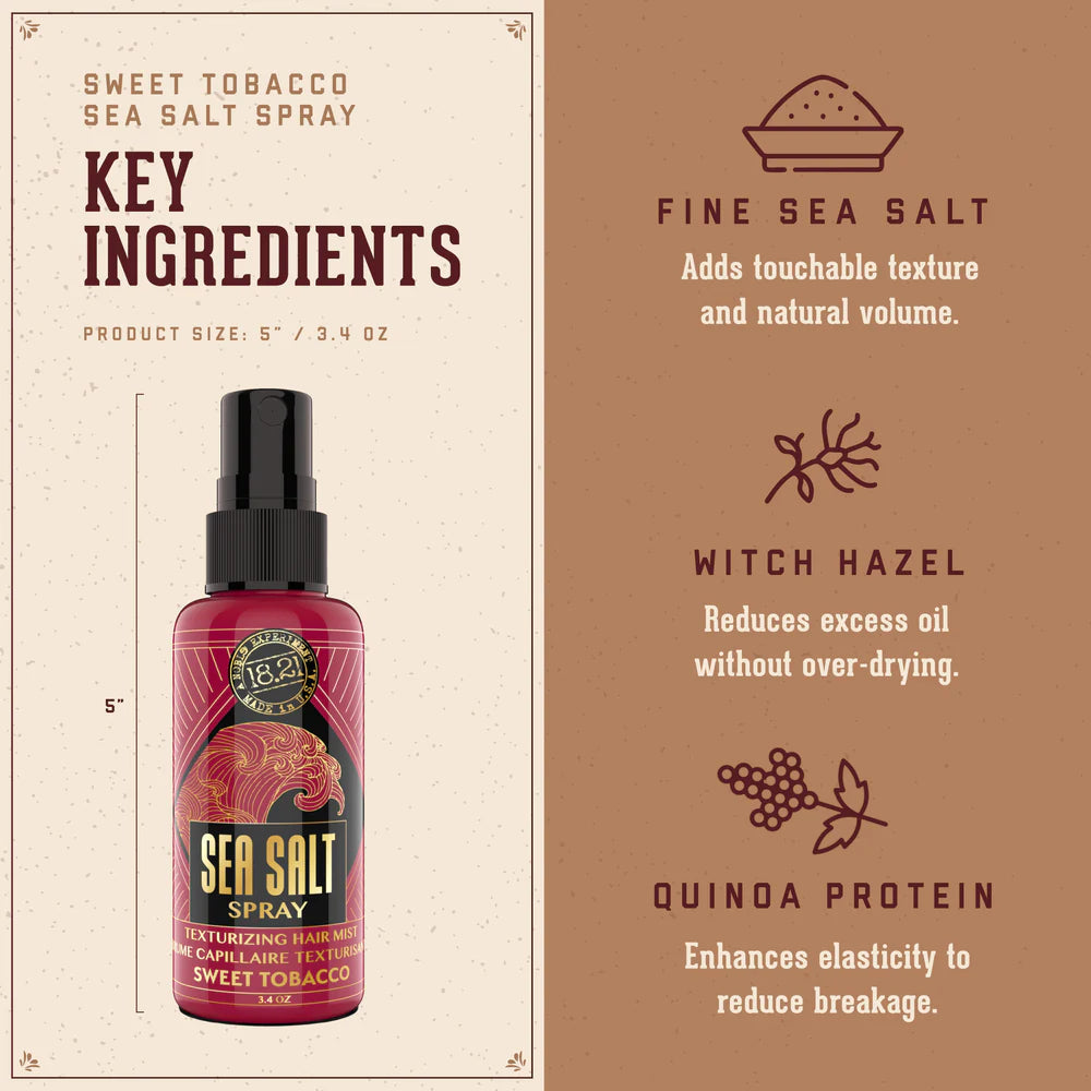 Sea Salt Spray Sweet Tobacco-18.21 Man Made