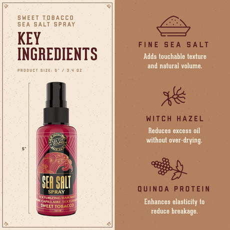 Sea Salt Spray Sweet Tobacco-18.21 Man Made