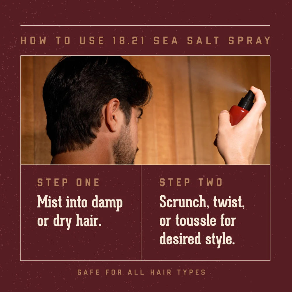 Sea Salt Spray Sweet Tobacco-18.21 Man Made