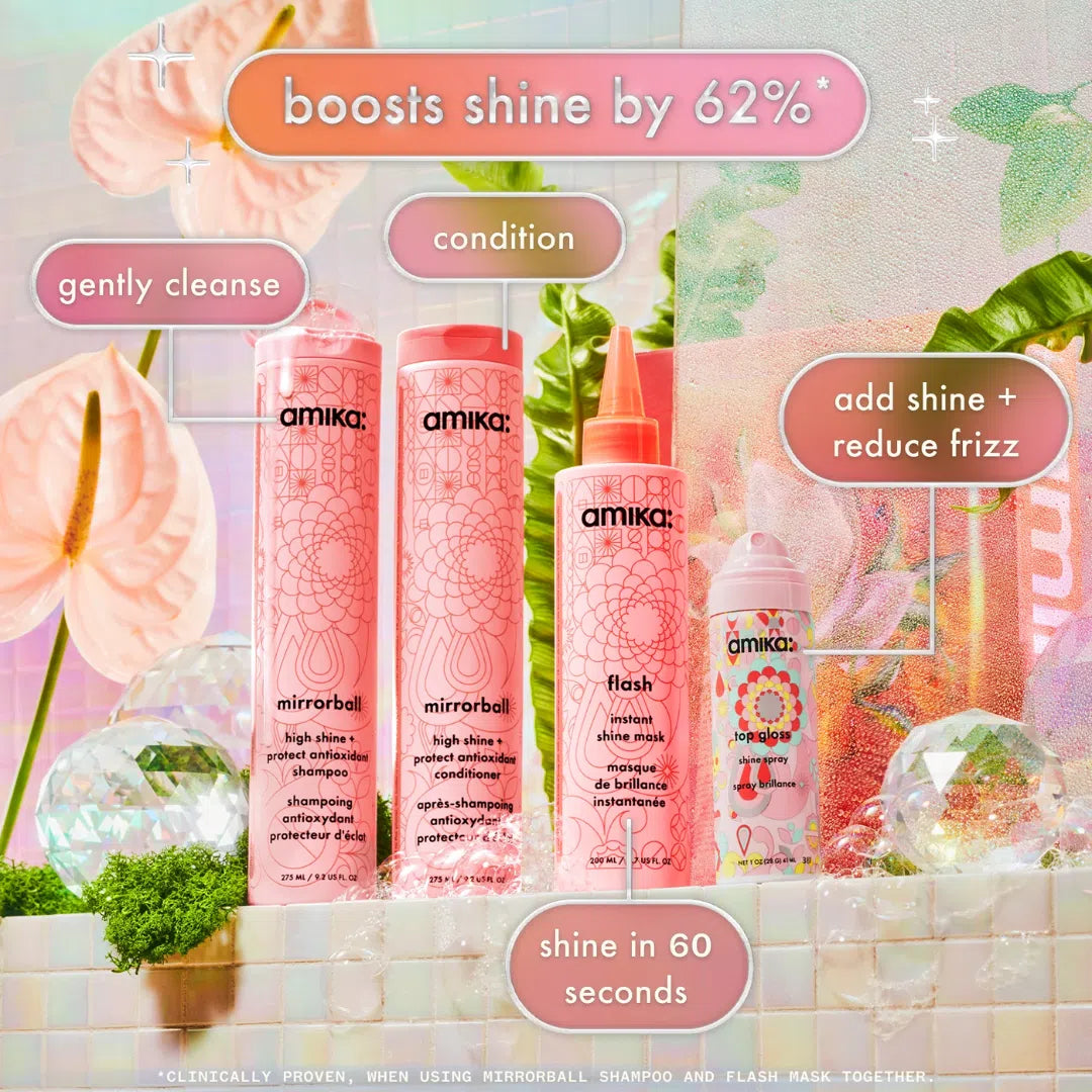 Shine-O-Sphere Shine + Protect Routine Set-Amika