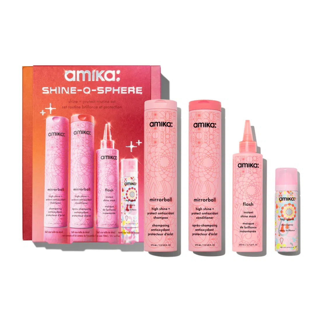 Shine-O-Sphere Shine + Protect Routine Set-Amika