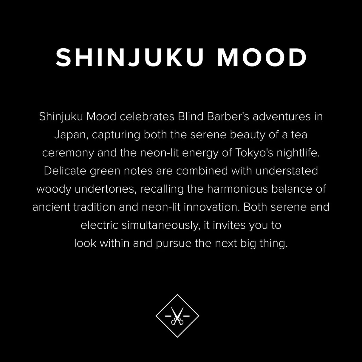Shinjuku Mood Fragrance-Blind Barber