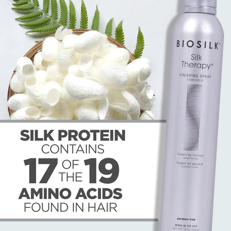 Silk Therapy Finishing Spray Firm Hold-Biosilk