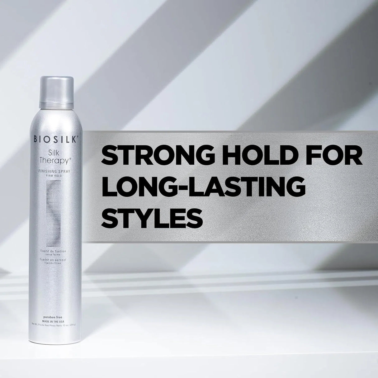 Silk Therapy Finishing Spray Firm Hold-Biosilk