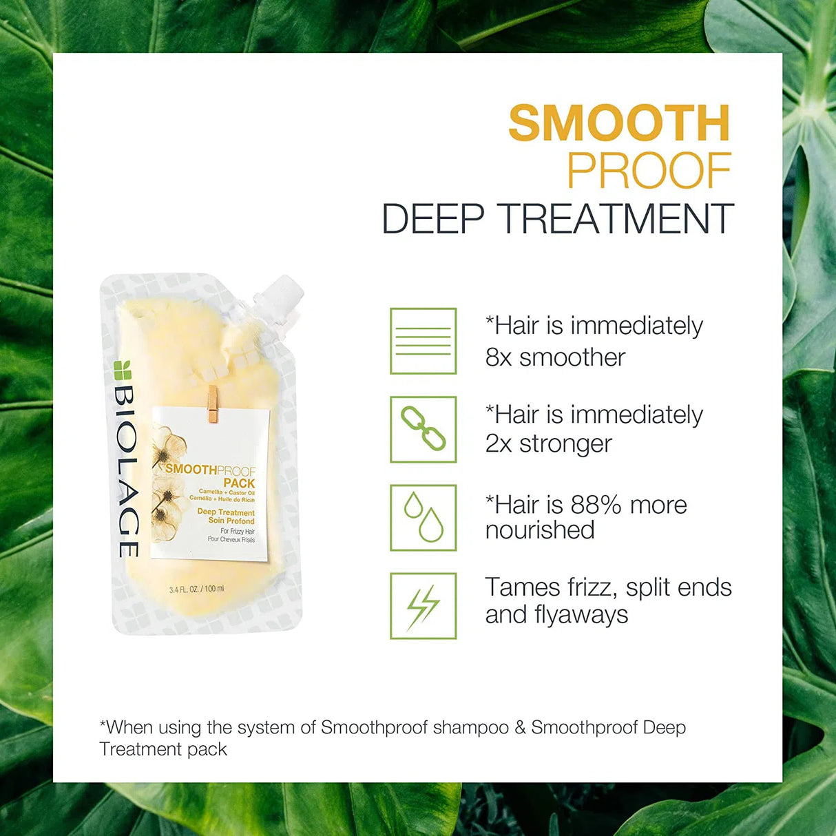 SmoothProof Deep Treatment Pack-Biolage