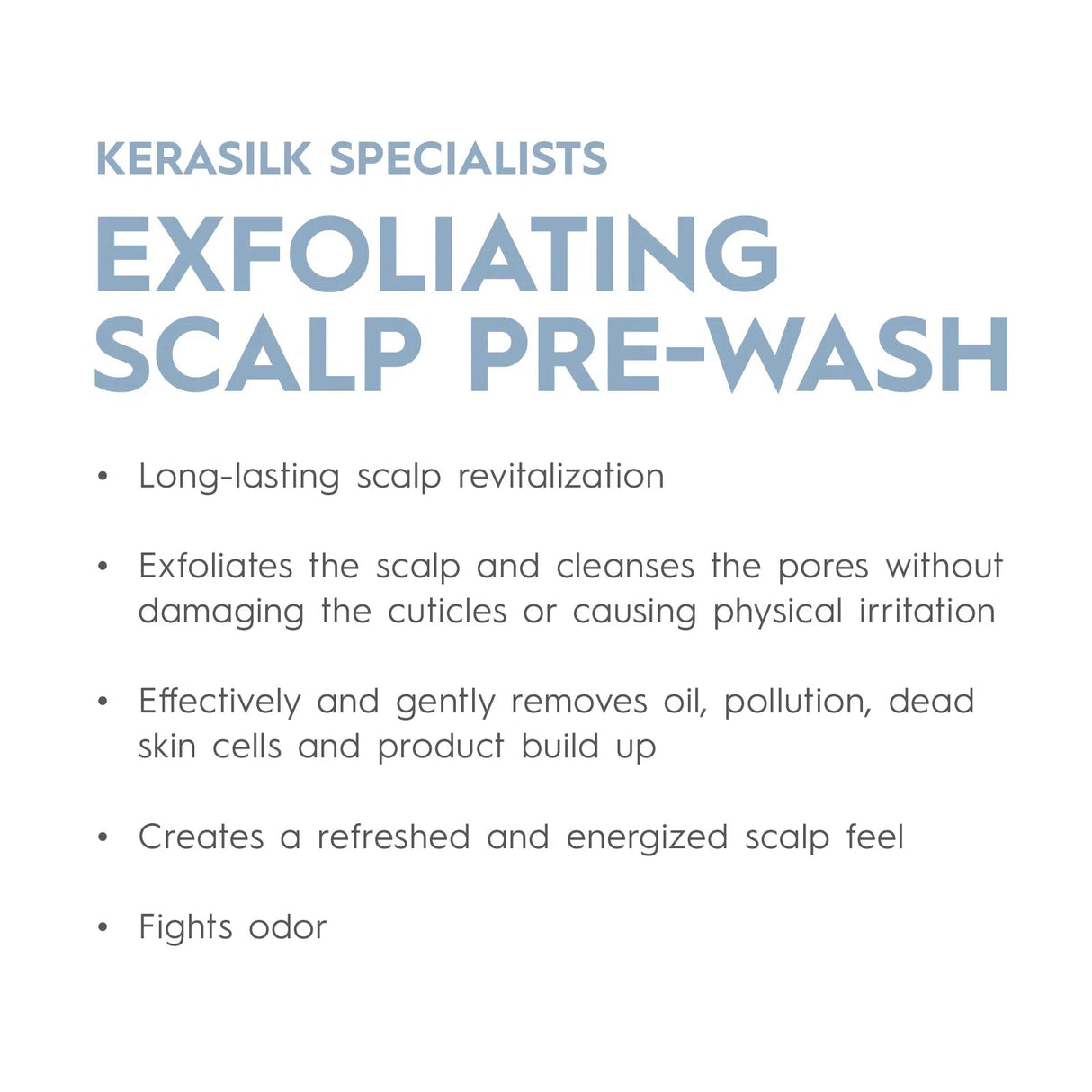 Specialists Exfoliating Scalp Pre-Wash-Kerasilk