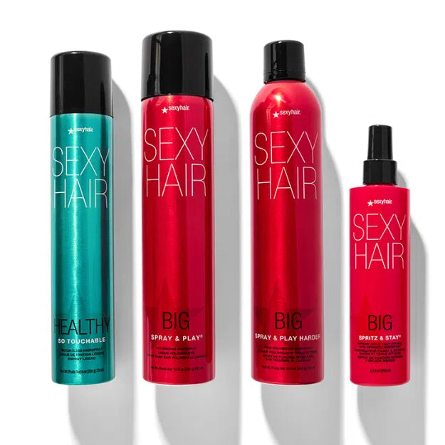 Spritz & Stay Intense Hold, Fast Drying, Non-Aerosol Hairspray-Sexy Hair