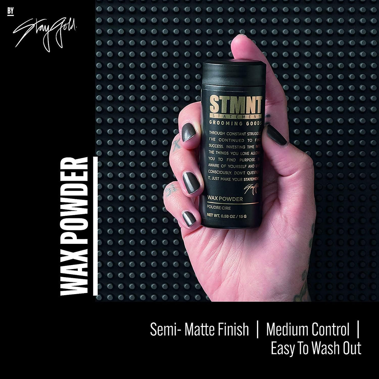 Staygold Collection Matte Wax Powder-STMNT