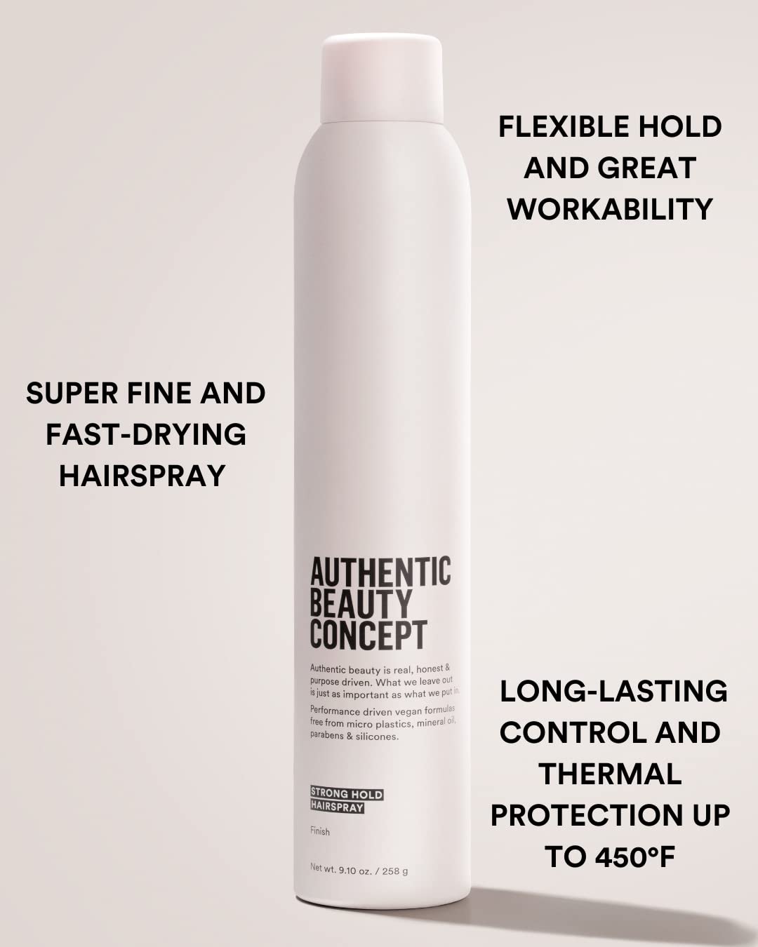 Strong Hold Hairspray-Authentic Beauty Concept