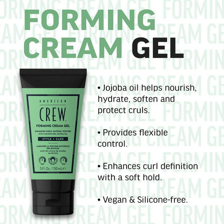 Style + Care Forming Cream Gel-American Crew
