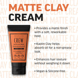 Style + Care Matte Clay Cream-American Crew