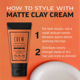 Style + Care Matte Clay Cream-American Crew