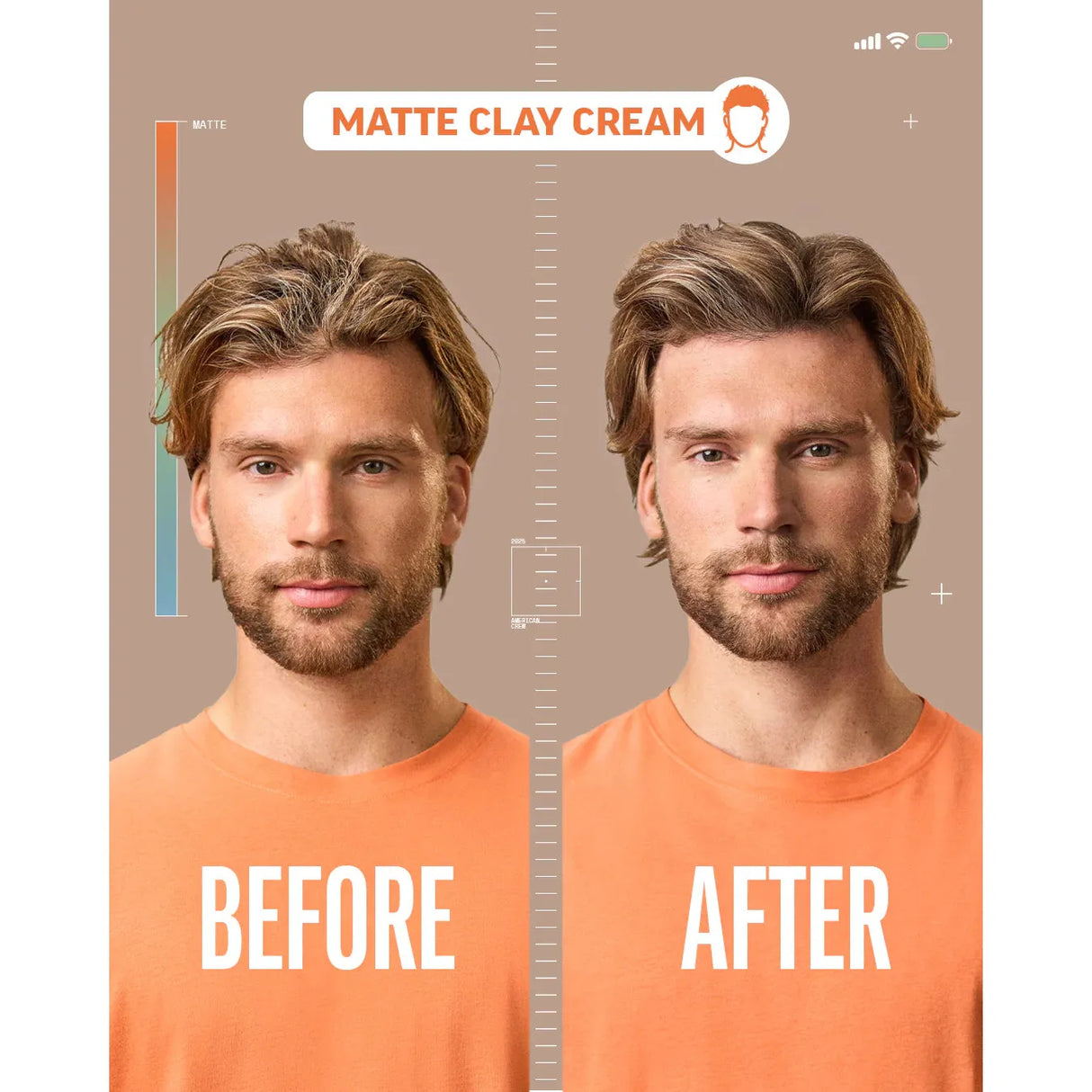 Style + Care Matte Clay Cream-American Crew