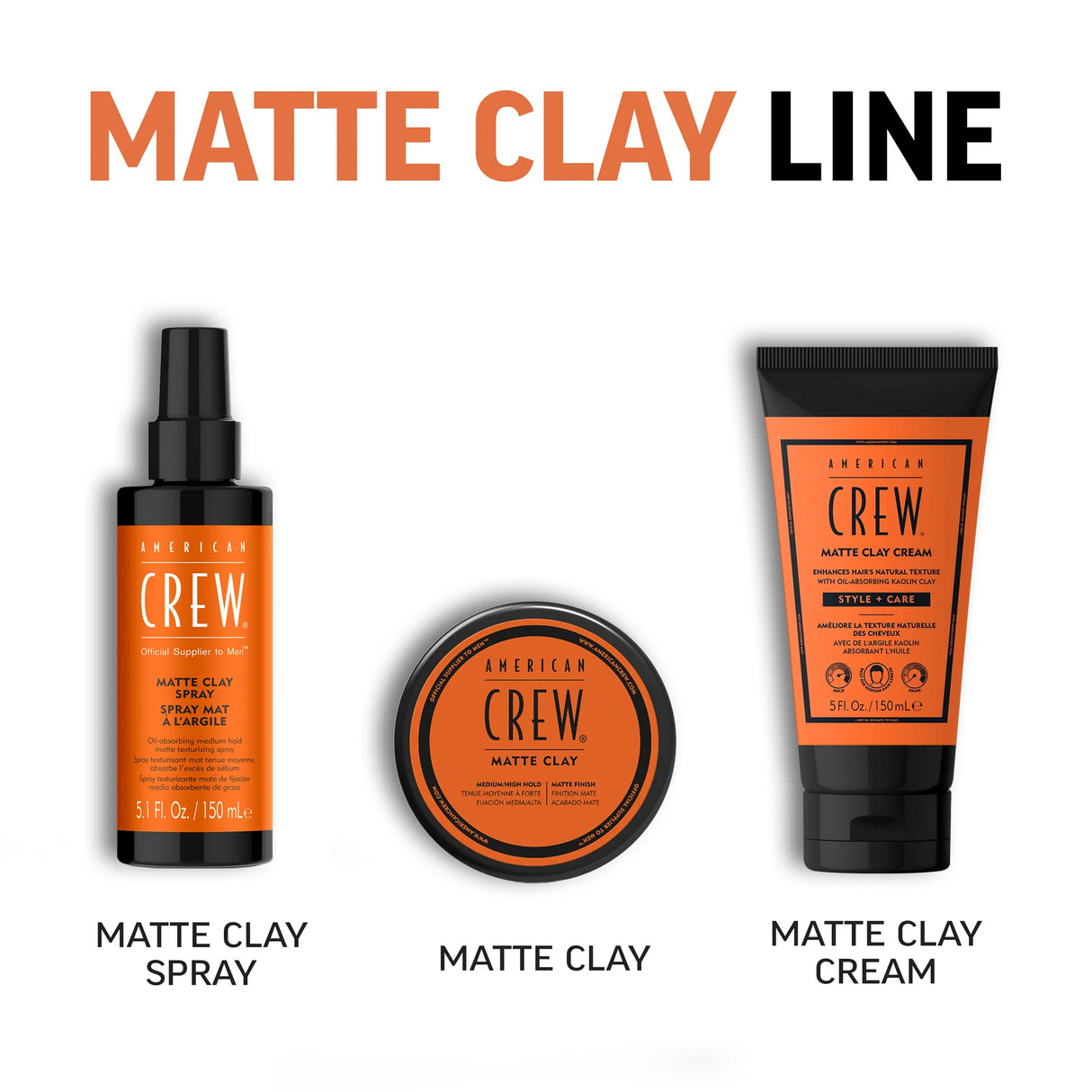 Style + Care Matte Clay Cream-American Crew