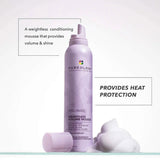 Style + Protect Weightless Volume Mousse-Pureology