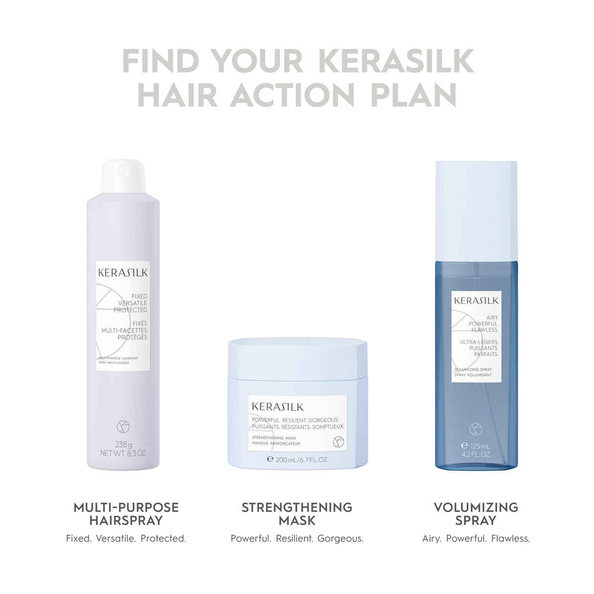 Styling Volumizing Styling Foam-Kerasilk