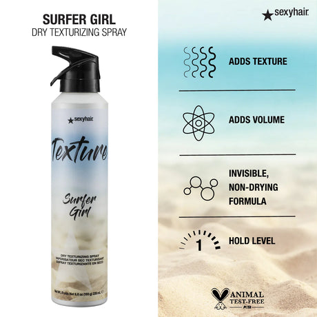 Surfer Girl Dry Texturizing Spray-Sexy Hair