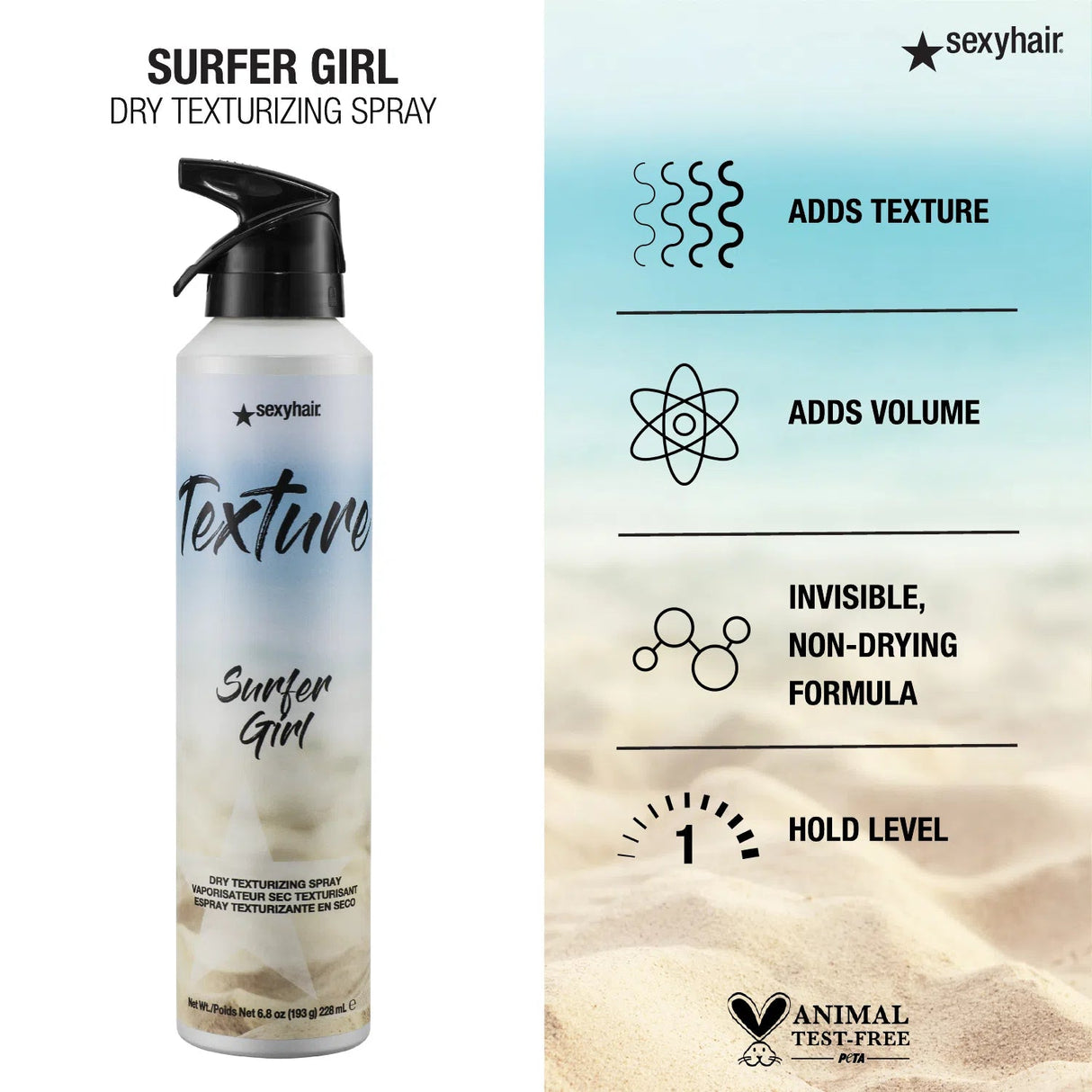 Surfer Girl Dry Texturizing Spray-Sexy Hair