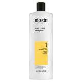 System 1 Scalp + Hair Shampoo + Conditioner 1L Duo-Nioxin