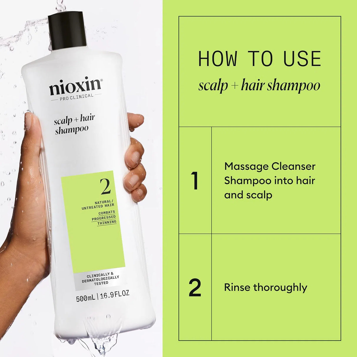 System 2 Cleanser Shampoo-Nioxin