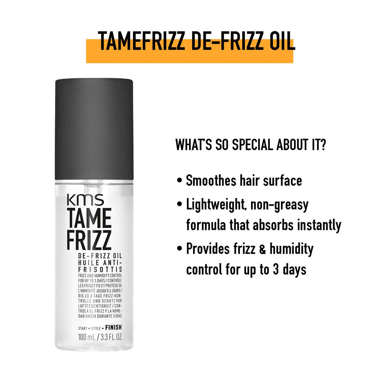 TameFrizz De-Frizz Oil-KMS