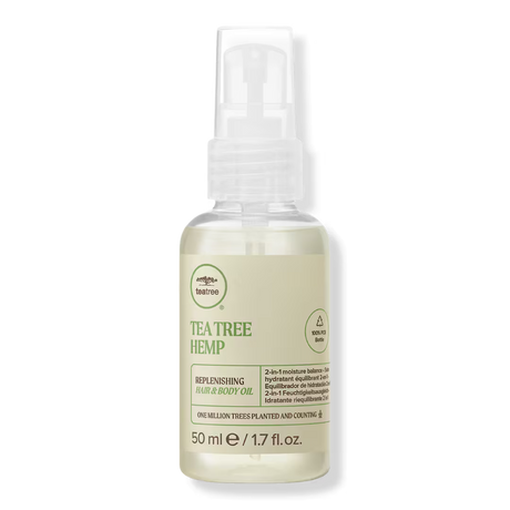 Tea Tree Hemp Replenishing Hair & Body Oil-Paul Mitchell