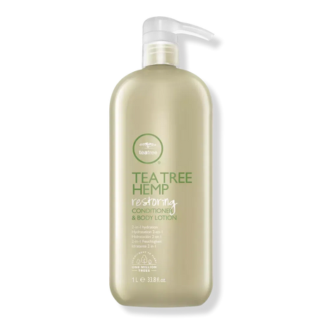 Tea Tree Hemp Restoring Conditioner & Body Lotion-Paul Mitchell